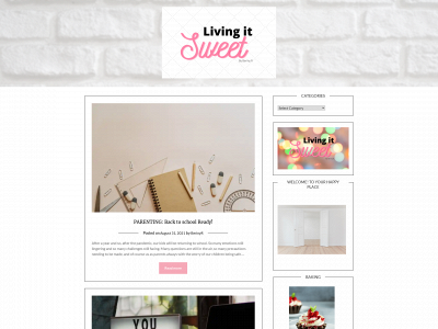 livingitsweet.com snapshot