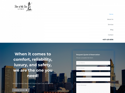starofthesealimo.com snapshot