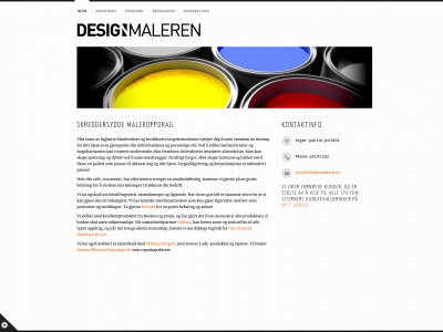 designmaleren.no snapshot
