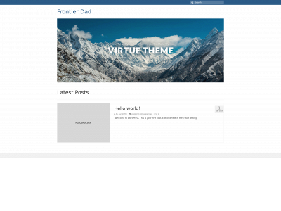 frontierdad.com snapshot