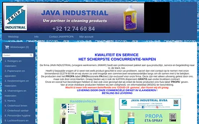 propaindustrial.be snapshot