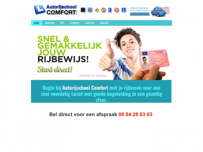 autorijschoolcomfort.nl snapshot