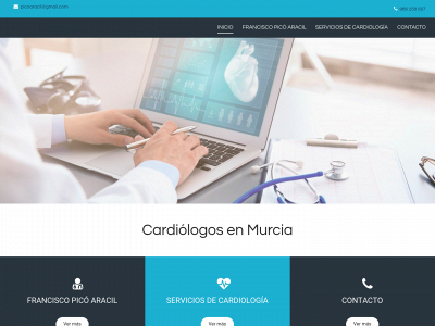 www.cardiologofranciscopicoaracil.com snapshot