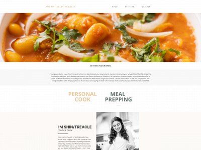 nourishedbytreacle.co.uk snapshot