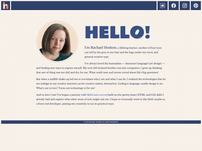 rachaelhodson.com snapshot