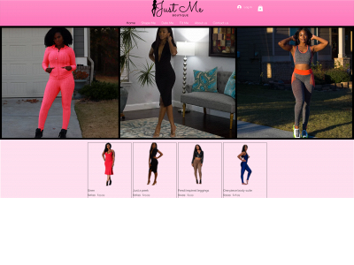 justmeboutique.com snapshot