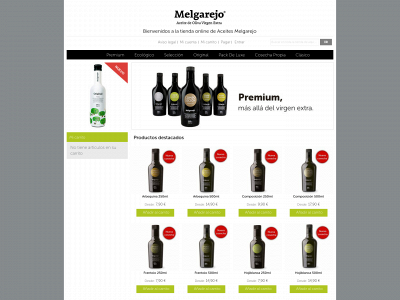 tienda.aceites-melgarejo.com snapshot