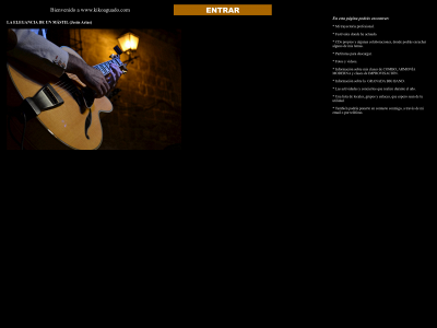 kikoaguado.com snapshot