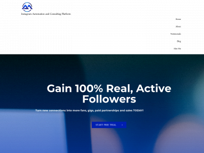 instafanbuilder.com snapshot