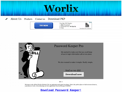 worlix.com snapshot