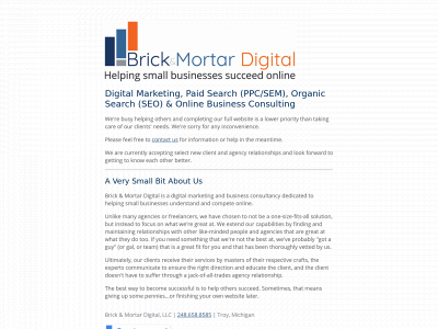 brickmortardigital.com snapshot