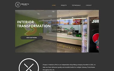 pxinteriors.co.uk snapshot