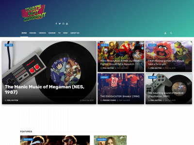 thatsnotcurrent.com snapshot