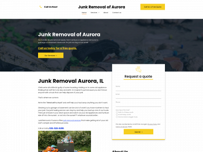 aurorailjunkremoval.com snapshot