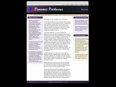 dynamicpathways.com snapshot