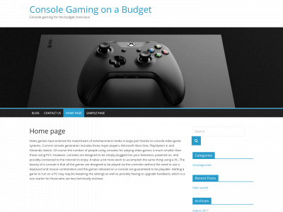 budgetconsolegaming.com snapshot