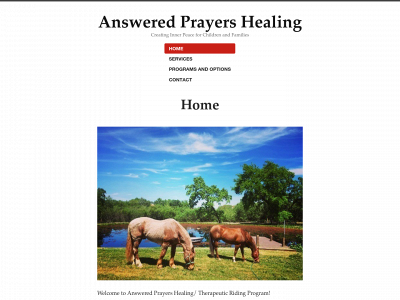answeredprayershealing.com snapshot