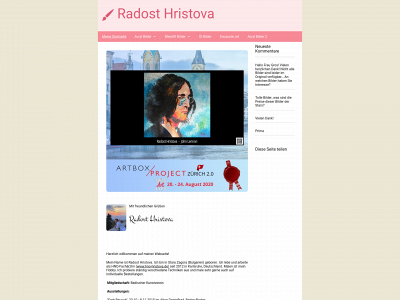 radosthristova.de snapshot