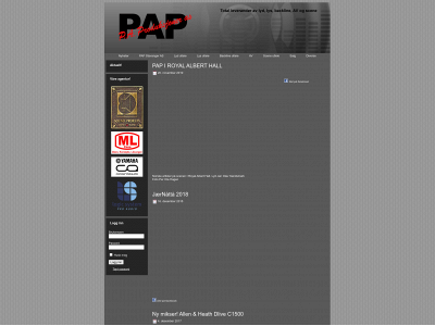 pap.no snapshot