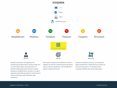 exxonia.com snapshot