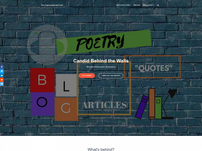theunprecedentedcult.in snapshot