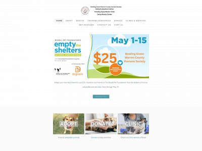 www.bgshelterpets.com snapshot
