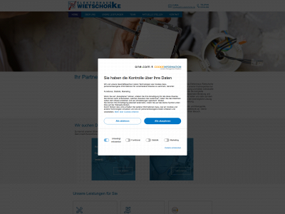 elektro-wietschorke.de snapshot