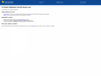 tenerife-homes.com snapshot