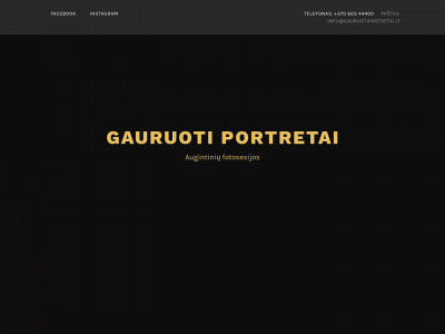 gauruotiportretai.lt snapshot