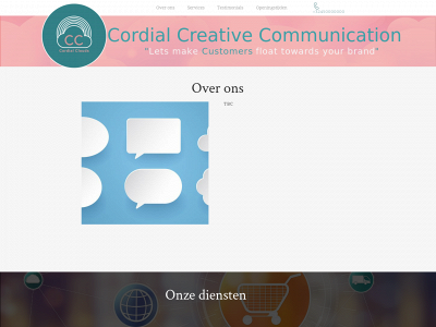 cordialclouds.be snapshot