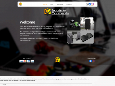 sublimeconcepts.co.uk snapshot
