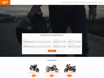 bikerent.lt snapshot