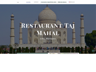 tajmahalmartigues.com snapshot