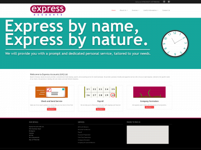 expressaccounts.biz snapshot