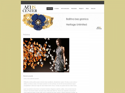 artiscenter.com snapshot