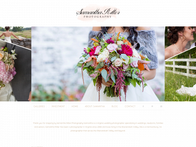samantharitter.com snapshot
