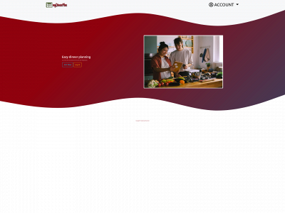 mydinnerplan.com snapshot