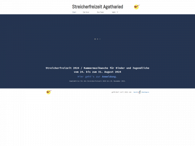 streicherfreizeit.de snapshot