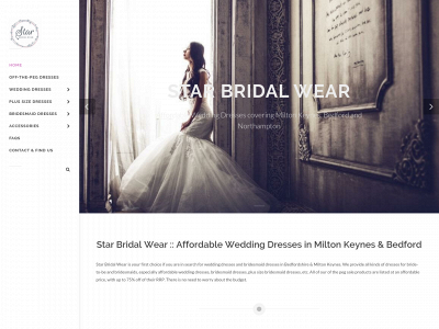 starbridalwear.co.uk snapshot