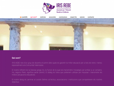 iris-aebe.org snapshot