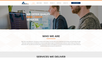 aban.tech snapshot