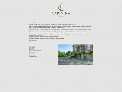 carinina.be snapshot