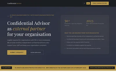 confidential-advisor.nl snapshot