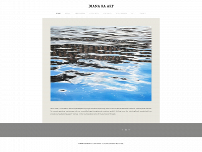 www.dianarabinovichart.com snapshot