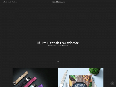 hannahfrauenhofer.com snapshot