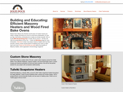 solidrockmasonry.com snapshot