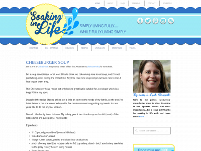 soakinginlife.com snapshot