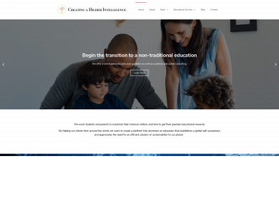 creatingahigherintelligence.org snapshot
