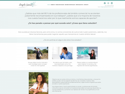 angelasaenzcoach.com snapshot