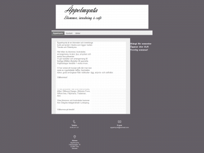 appelmynta.se snapshot